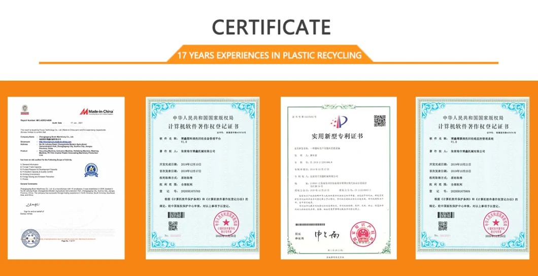 Plastic PE/PP/HDPE/LDPE/LLDPE/BOPP/PS/ABS/Pet/PVC/EPS/EPE/EPP/PC/Film/Net/Non Woven/Bag/Fiber/Recycling/Granulating/Granulation/Line/Plant/Machine/Granulator