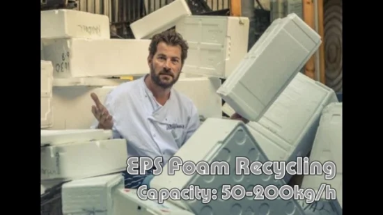 Machines de fusion à chaud de recyclage de plastique EPE XPS EPS EPP